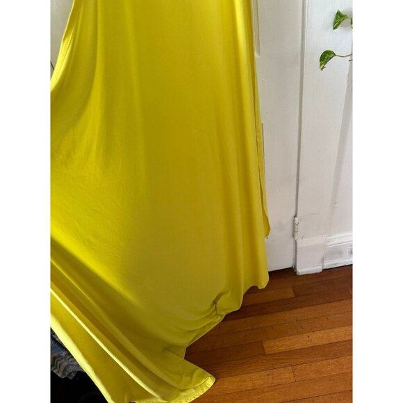 Women’s size large Yellow flow dress - Picture 4 of 11